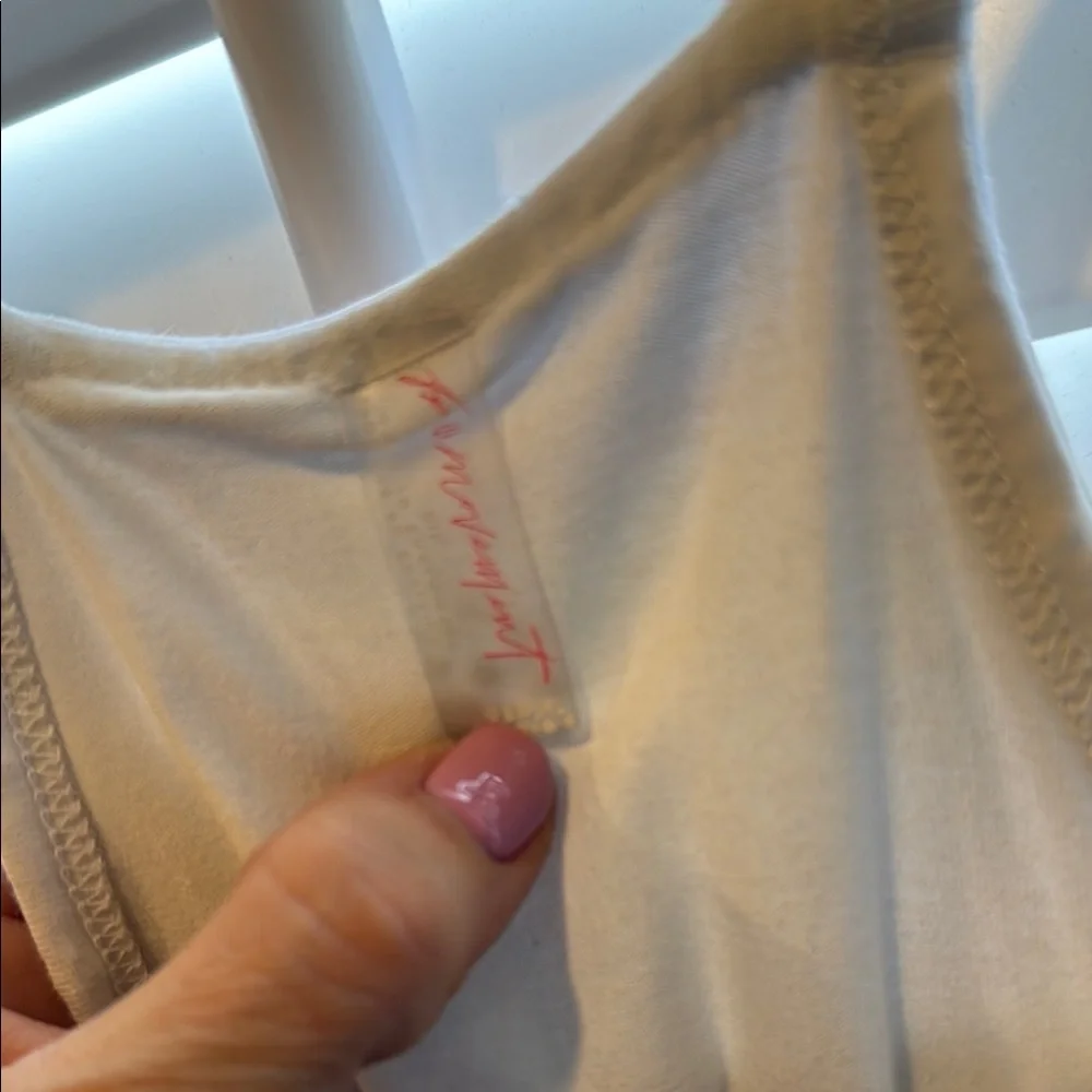 White Sleeveless Top - Picture 2 of 3